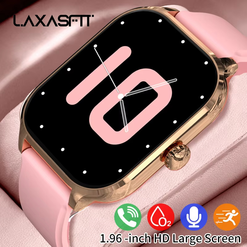 Smartwatch Instagram - LAXASFIT H9 スマートウォッチ男性女性スポーツフィットネストラッカー 2.01 インチ HD