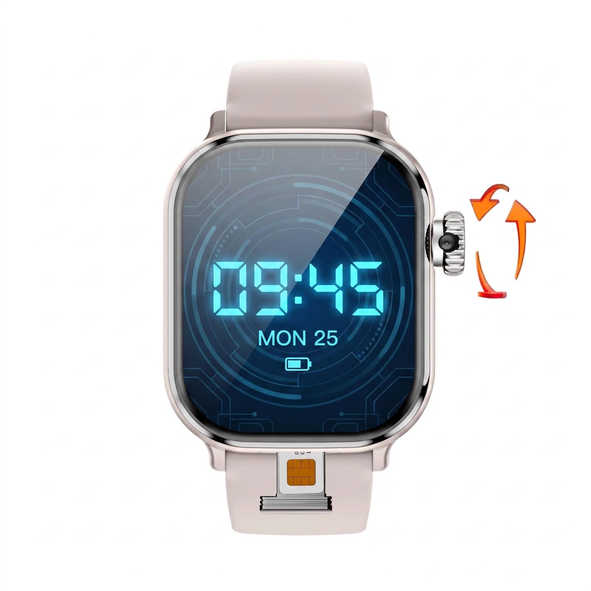 Smartwatch Id - 32GB+512GB スマートウォッチ 5G LTE Android 12.0