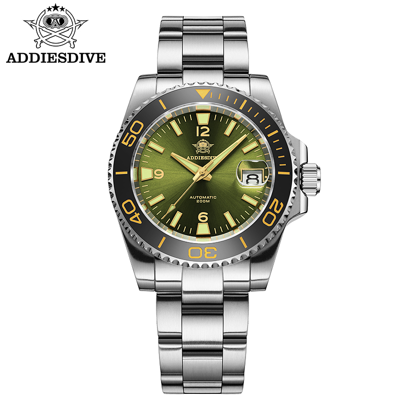 ADDIESDIVE 新しいダイビングギフト腕時計メンズ 8 - Accessories With Watch のレビューと価格