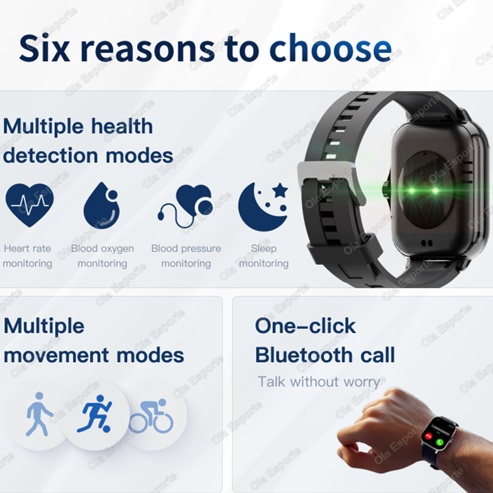 スマートウォッチ 1.83インチHDスクリーン ブルートゥー - Smartwatch Instagram のレビューと価格