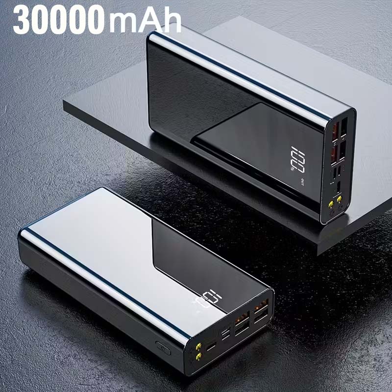 ポータブル充電器 30000mAh パワーバンク、USB-C - Smartwatch Ac のレビューと価格