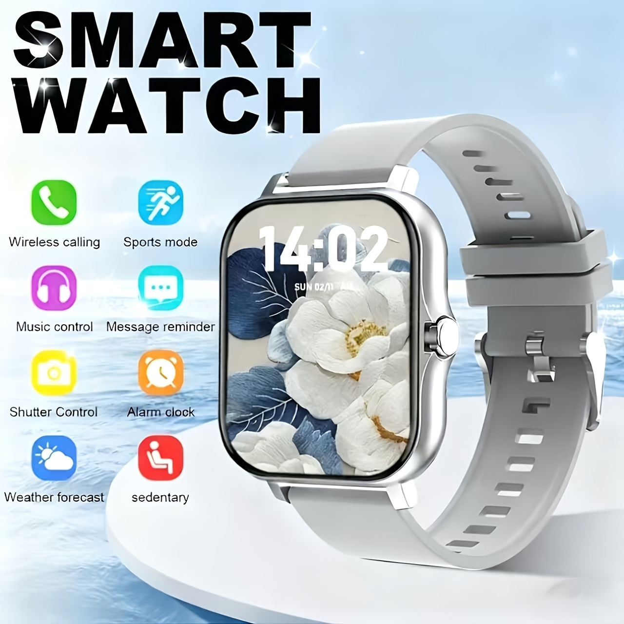 市場にいるものとは異なるスマートウォッチ、ファッショナブルで - Smartwatch Instagram のレビューと価格
