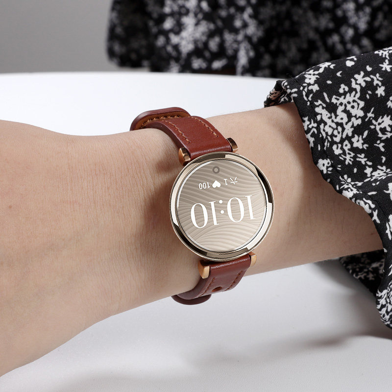 14 ミリメートル本革ストラップ新しいガーミンウォッチリリー - Smartwatch Instagram のレビューと価格