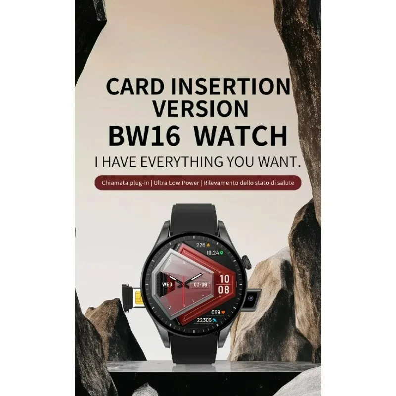 新型4GスマートウォッチBW16：WiFi対応 | GPS  - Smartwatch Id のレビューと価格