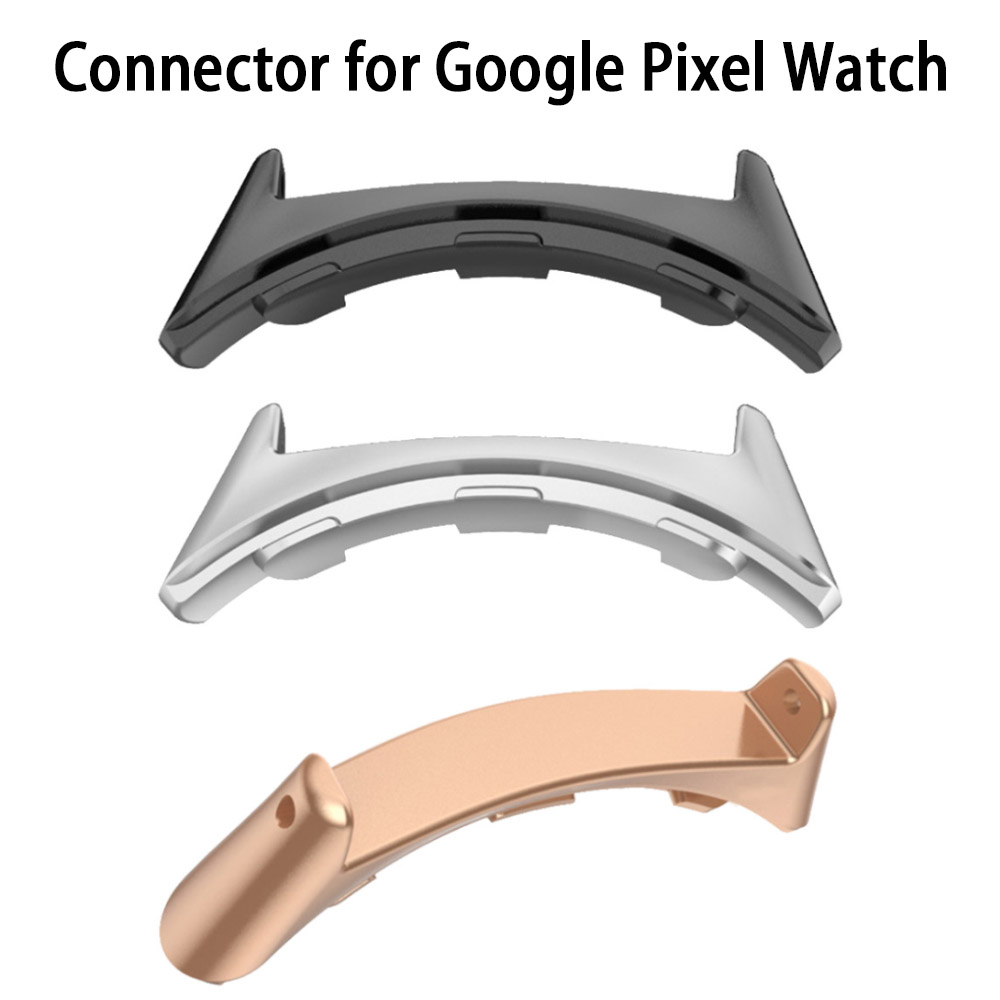 2個20ミリメートル金属コネクタgoogleのピクセル時計バ - Smartwatch Watch Accessories のレビューと価格