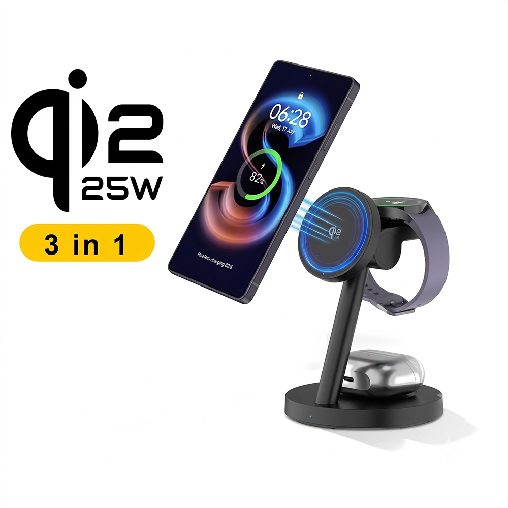 Qi2.2 25W マグネティック高速ワイヤレス充電ドック（ - Smartwatch Ac のレビューと価格