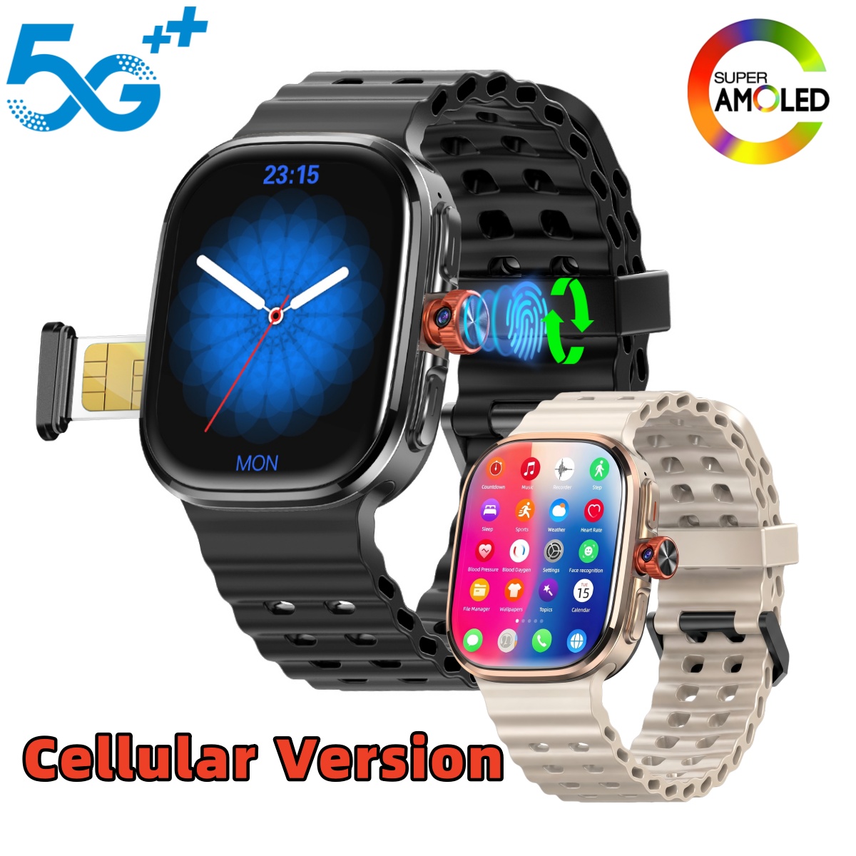 M99 Pro Android 15.0 2.29インチ A - Smartwatch Id のレビューと価格