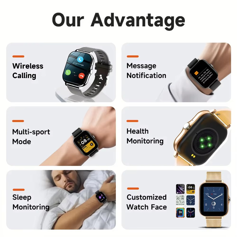LAXASFIT 2025 新しいスマートウォッチ男性女性ギ - Smartwatch Instagram のレビューと価格