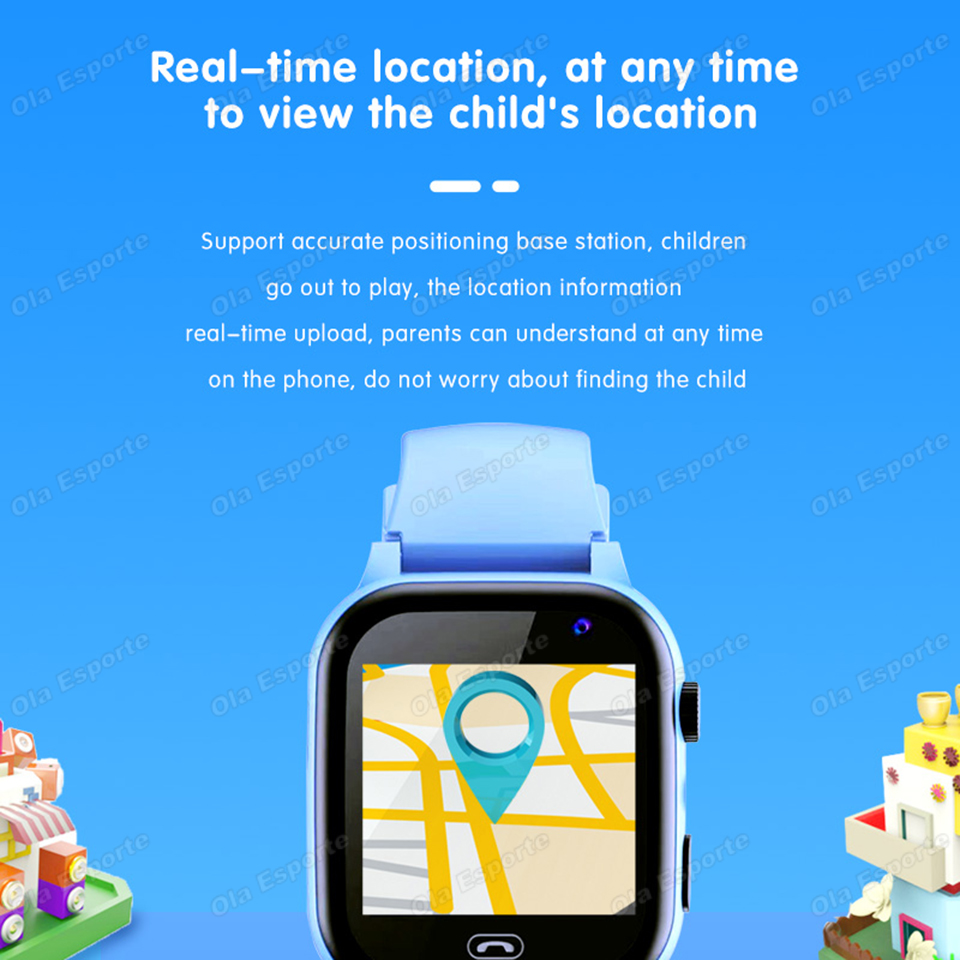 2027 キッズ 5G スマートウォッチ GPS SOS ビ - Smartwatch Id のレビューと価格